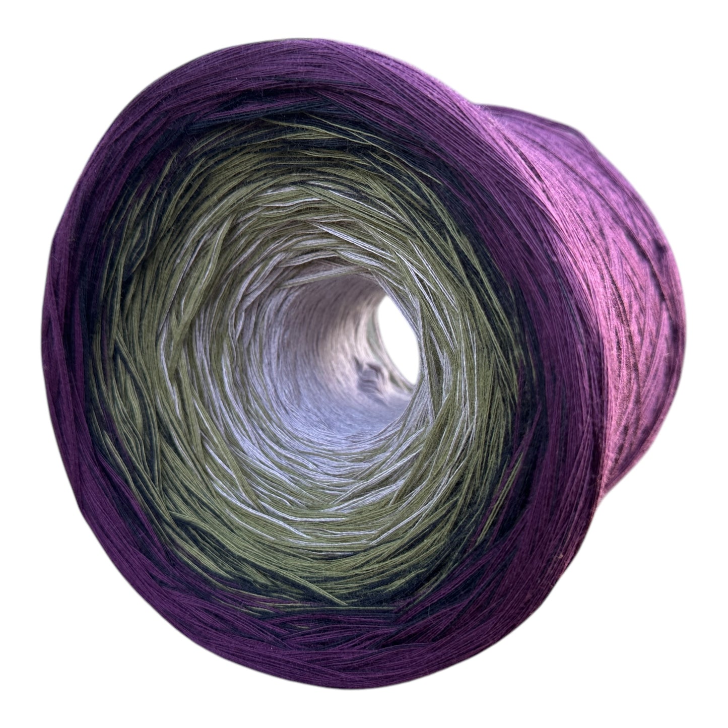 Artichoke Inspired Gradient Cotton Natural Fiber Yarn - Rena'sThreadandCrafts
