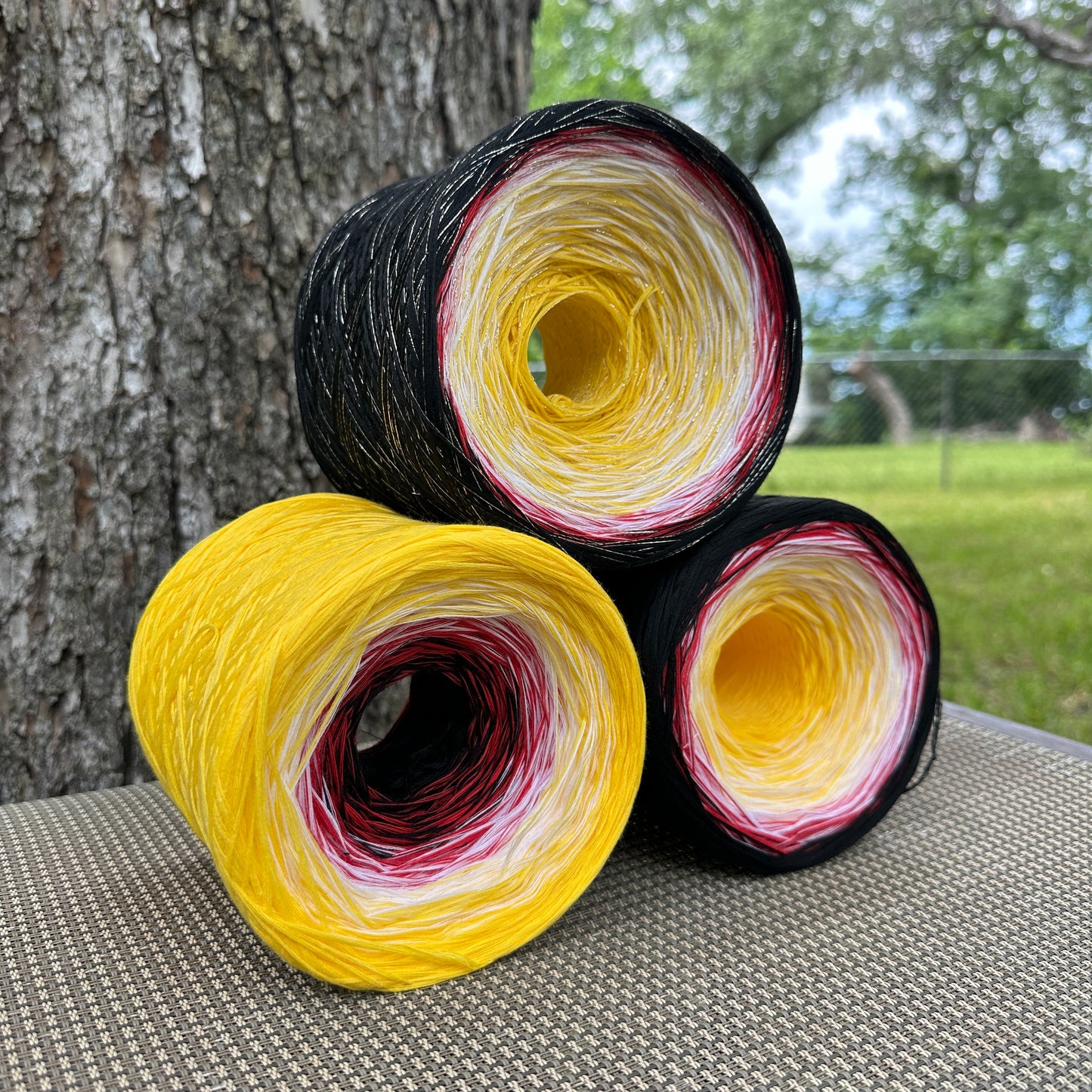 Freddie, Gradient Cotton Natural Fiber Yarn
