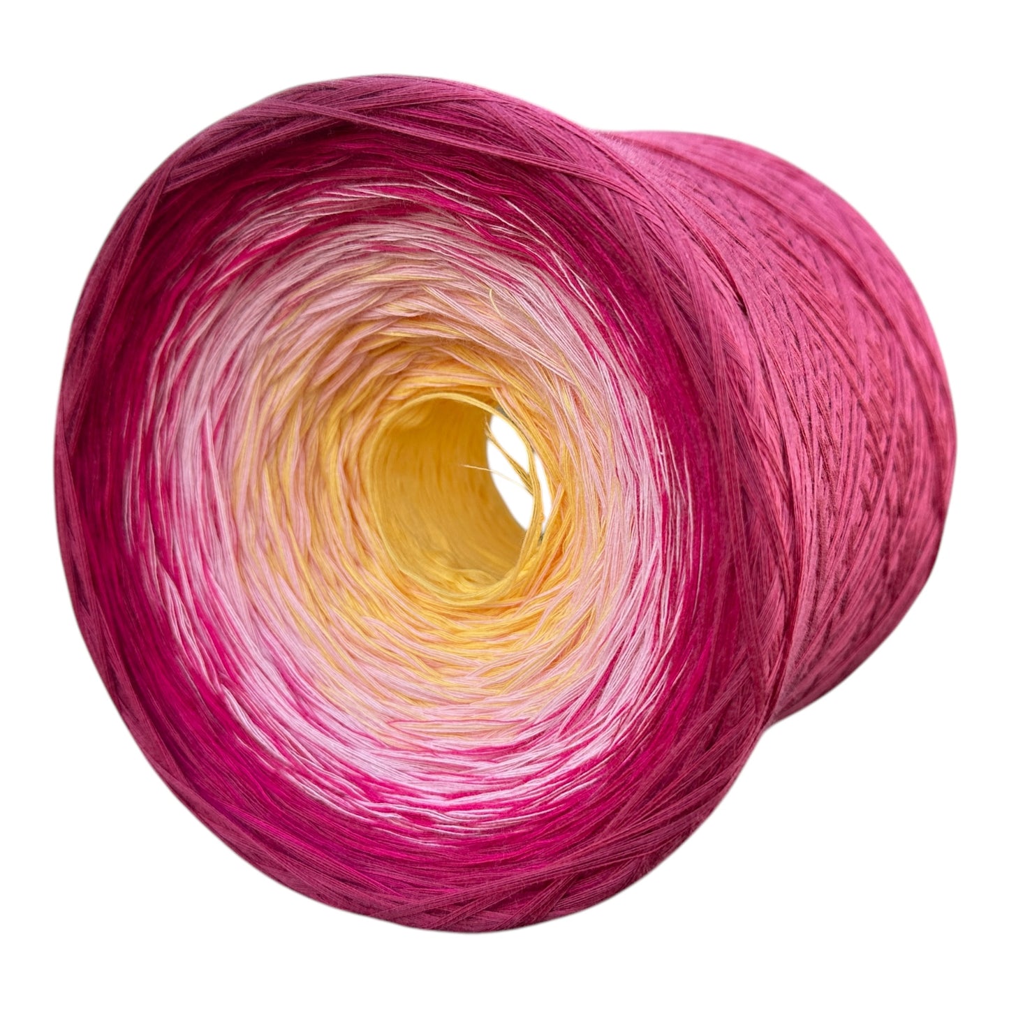 Honeysuckle, June Birth Flower, Gradient Cotton Natural Fiber Yarn - Rena'sThreadandCrafts