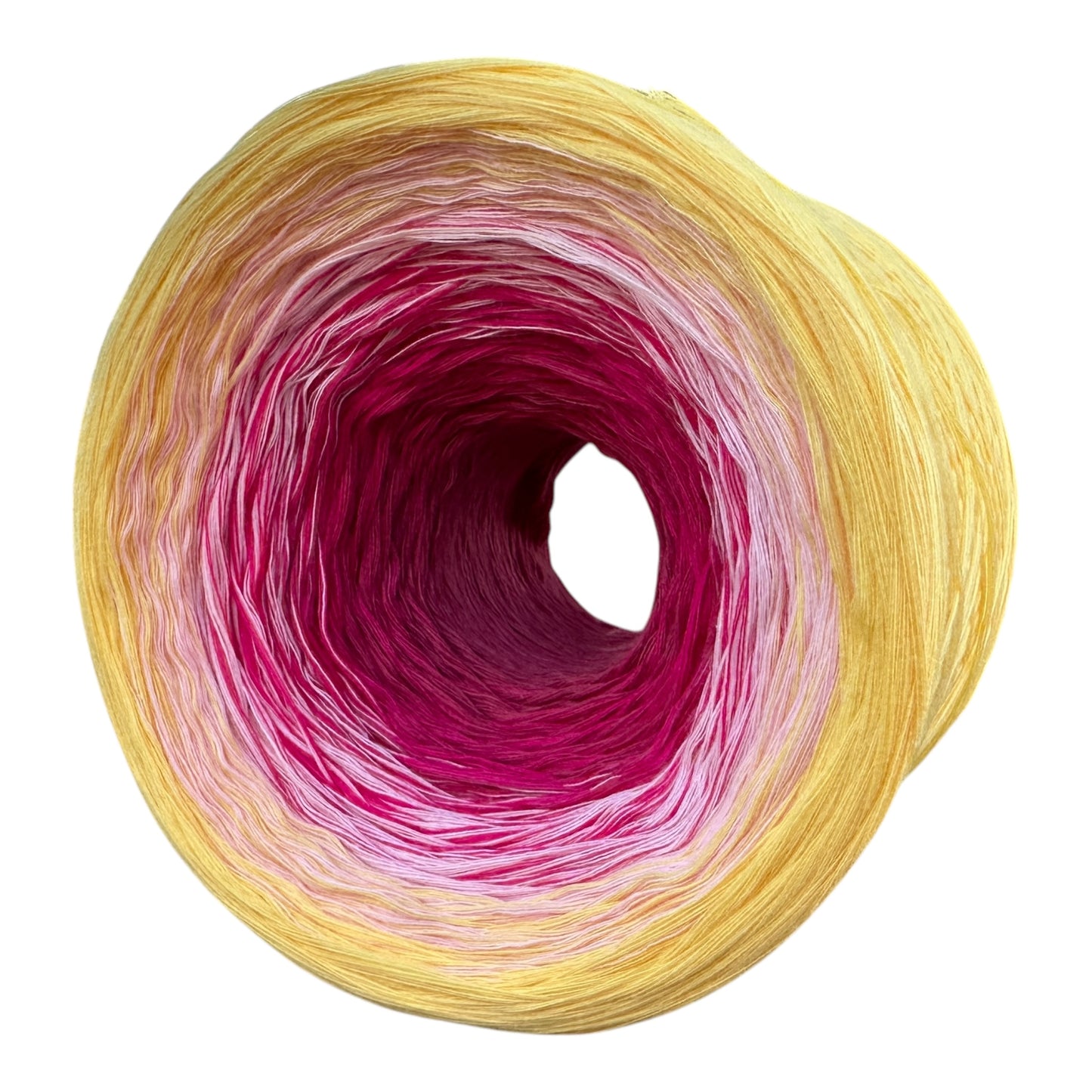 Honeysuckle, June Birth Flower, Gradient Cotton Natural Fiber Yarn - Rena'sThreadandCrafts