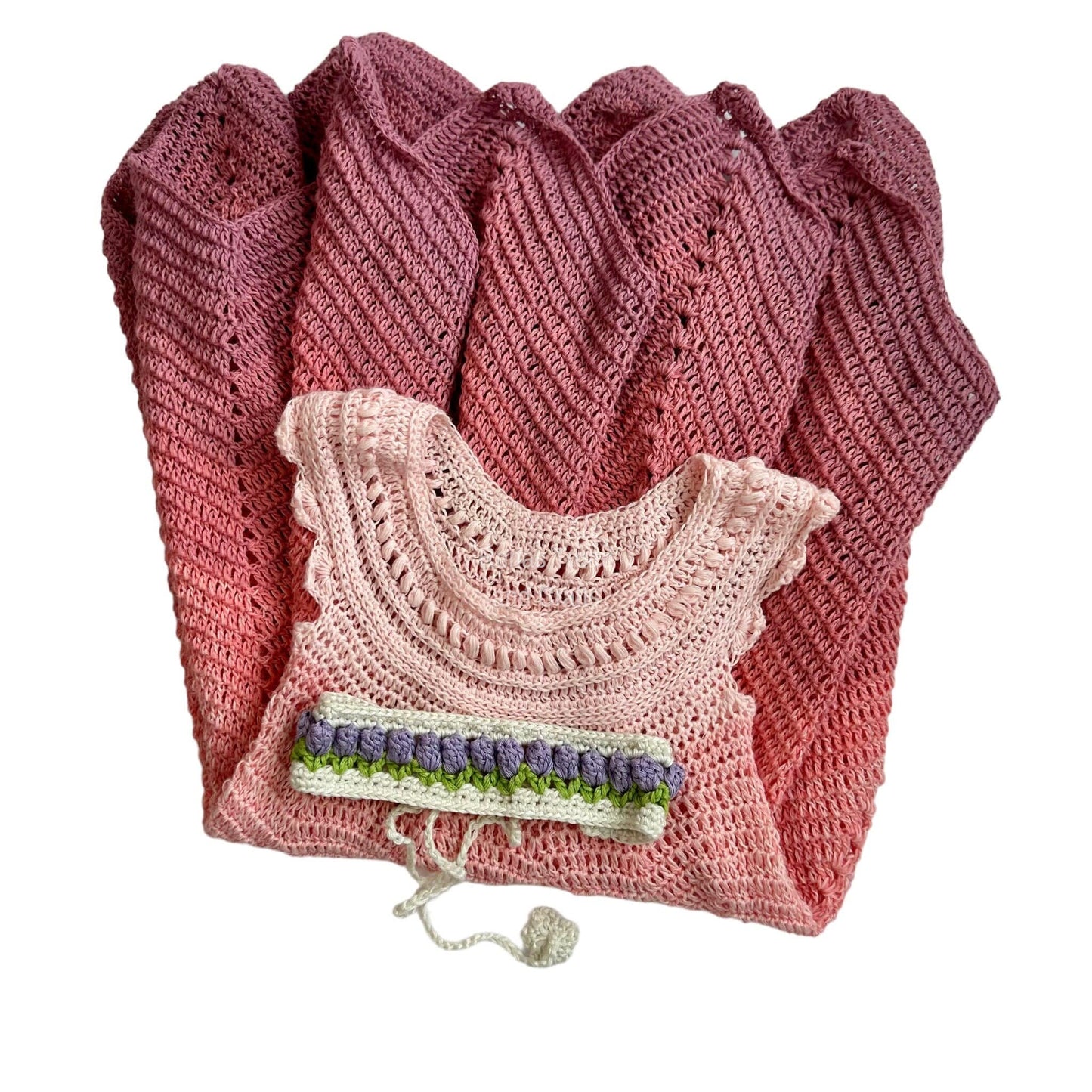 Mauve Fairy Dress Set-Clothing-Rena'sThreadandCrafts-Rena'sThreadandCrafts