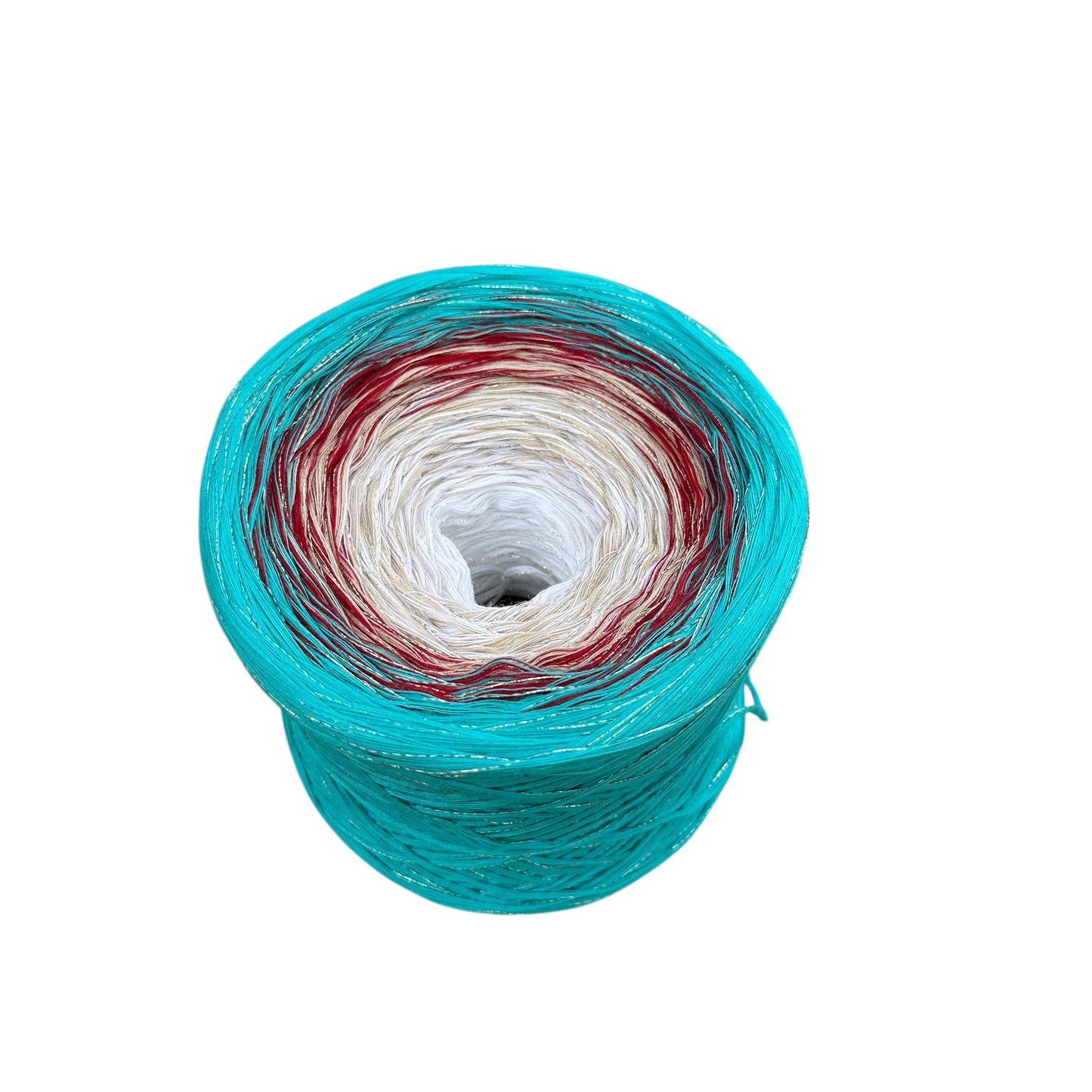 Michi’s Blushing Teal, Gradient Yarn - Rena'sThreadandCrafts
