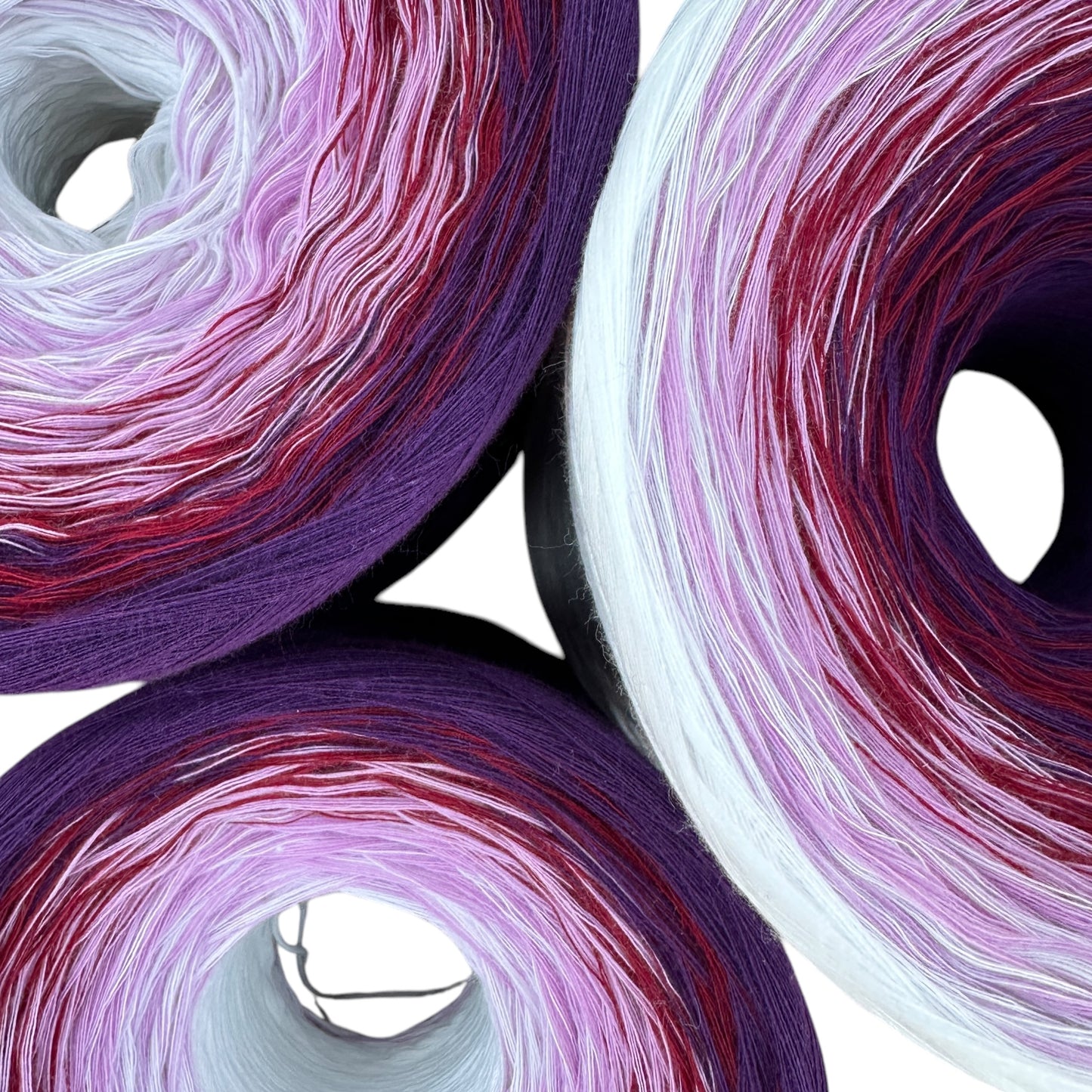 Morning Glory, September Birth Flower, Gradient Cotton Natural Fiber Yarn - Rena'sThreadandCrafts