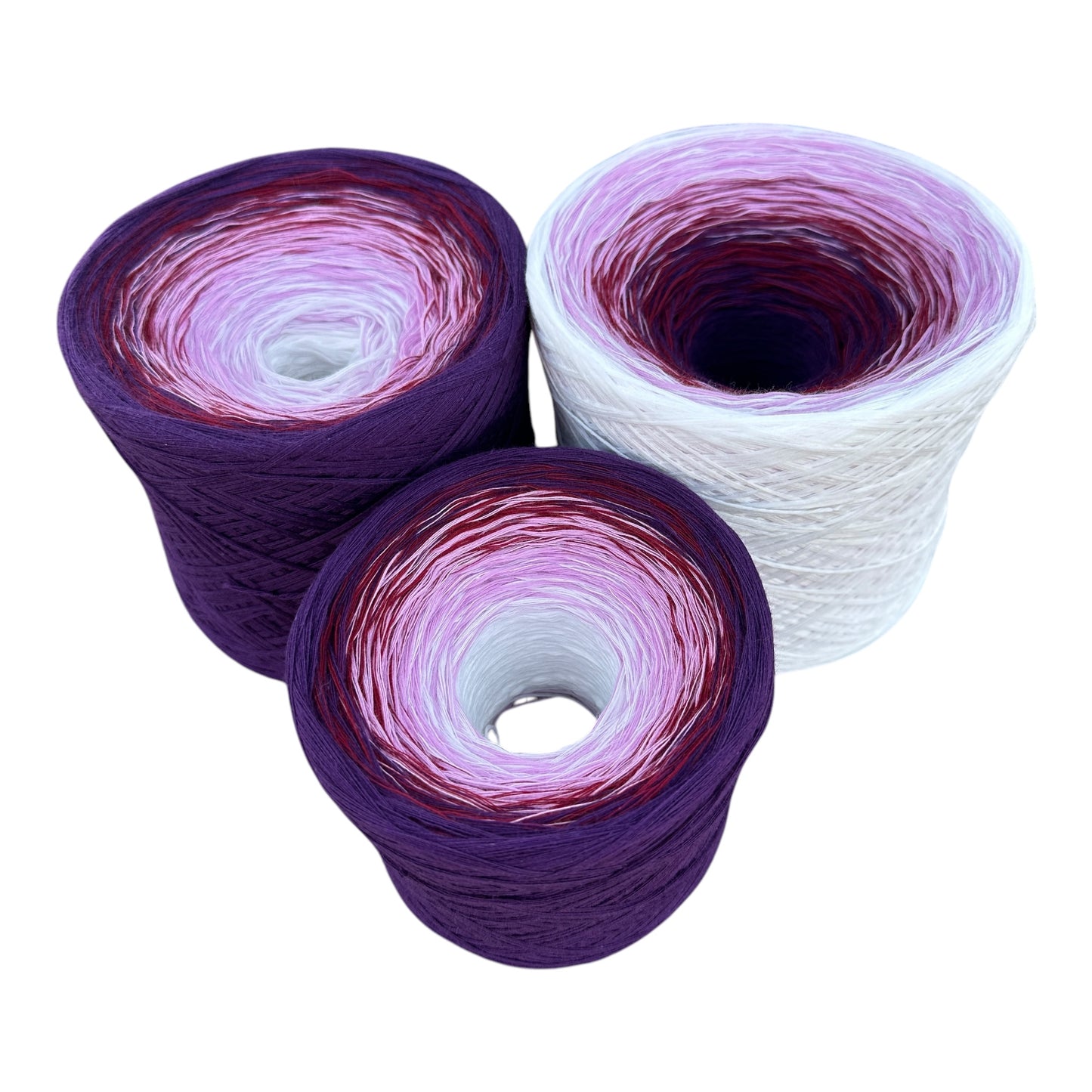 Morning Glory, September Birth Flower, Gradient Cotton Natural Fiber Yarn - Rena'sThreadandCrafts