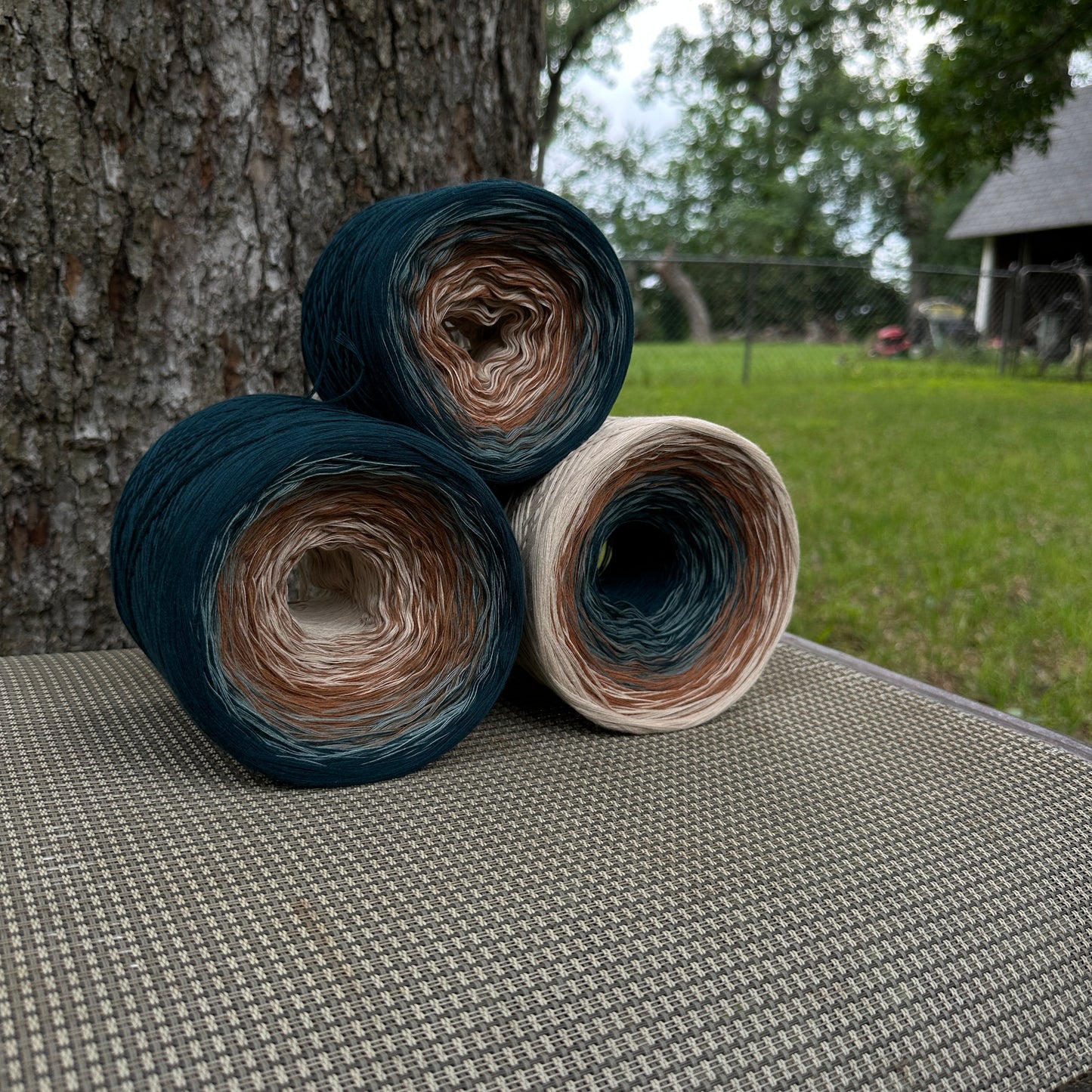 Mystical Forest, Gradient Cotton Natural Fiber Yarn - Rena'sThreadandCrafts
