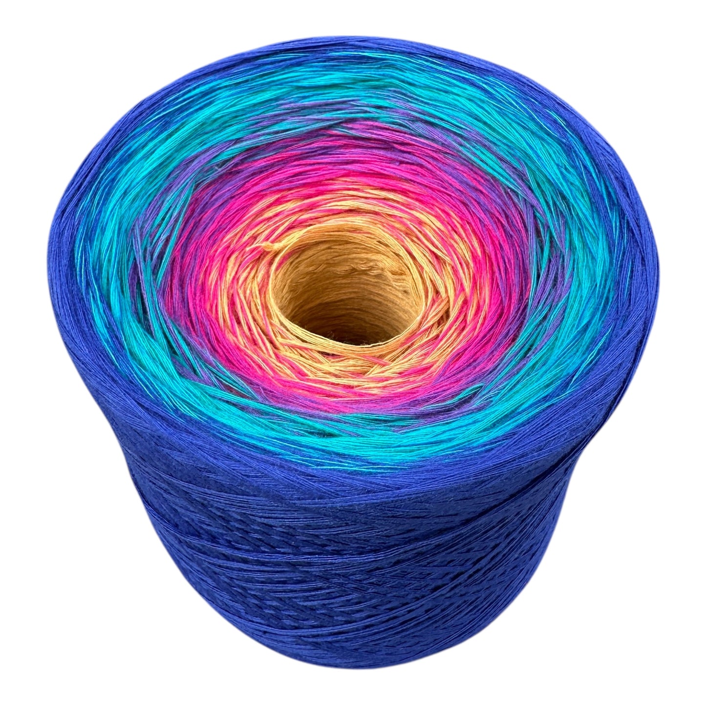 Playful Fleur - de lis, Gradient Cotton Natural Fiber Yarn