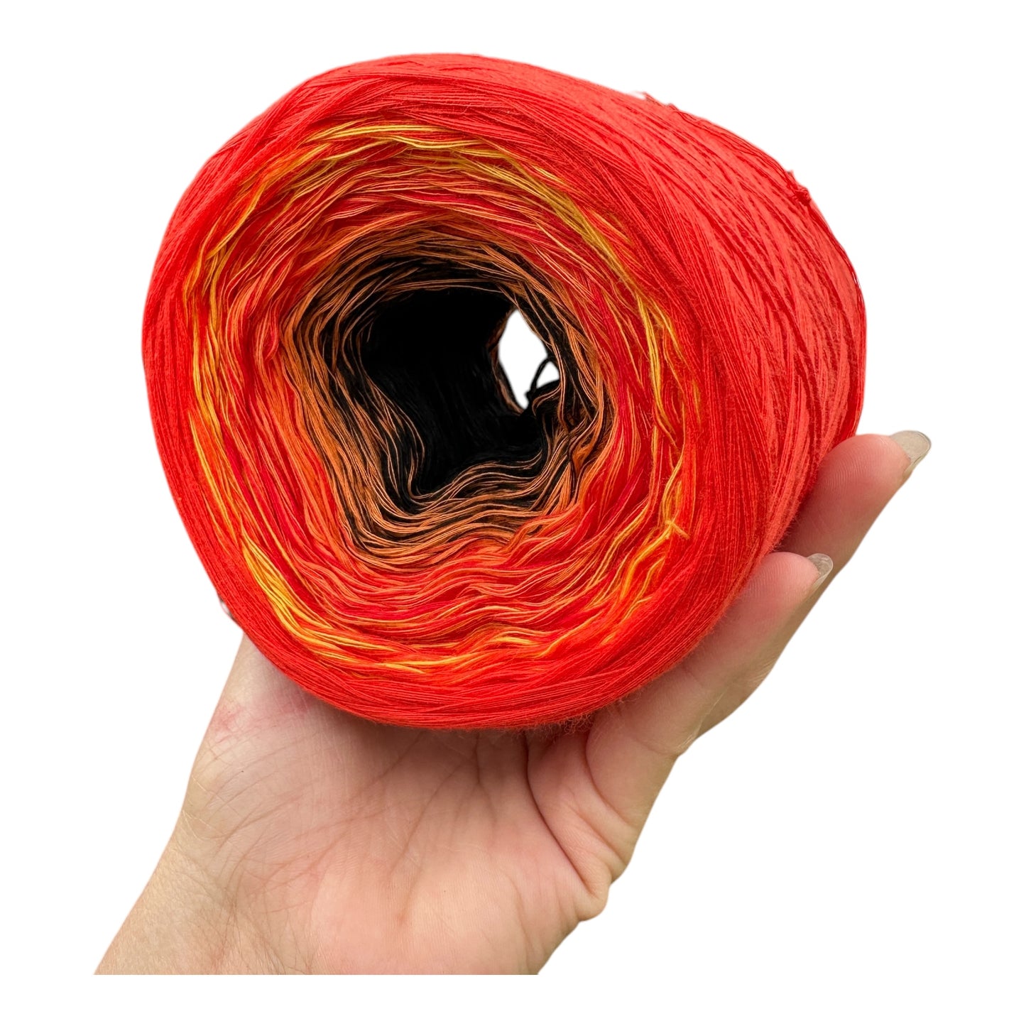 Poppy, August Birth Flower, Gradient Cotton Natural Fiber Yarn - Rena'sThreadandCrafts