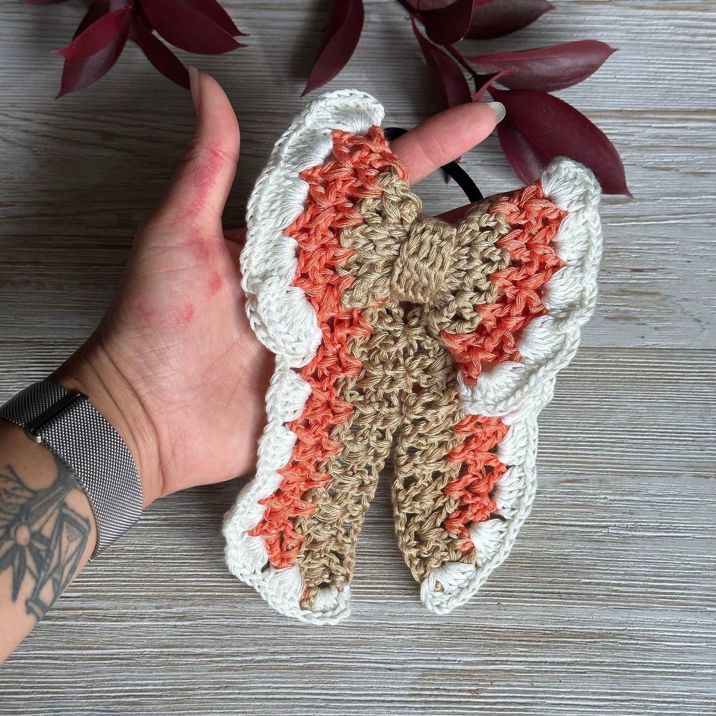 Princess Hair Bow tie-princess hair bow tie-Rena'sThreadandCrafts-Rena'sThreadandCrafts