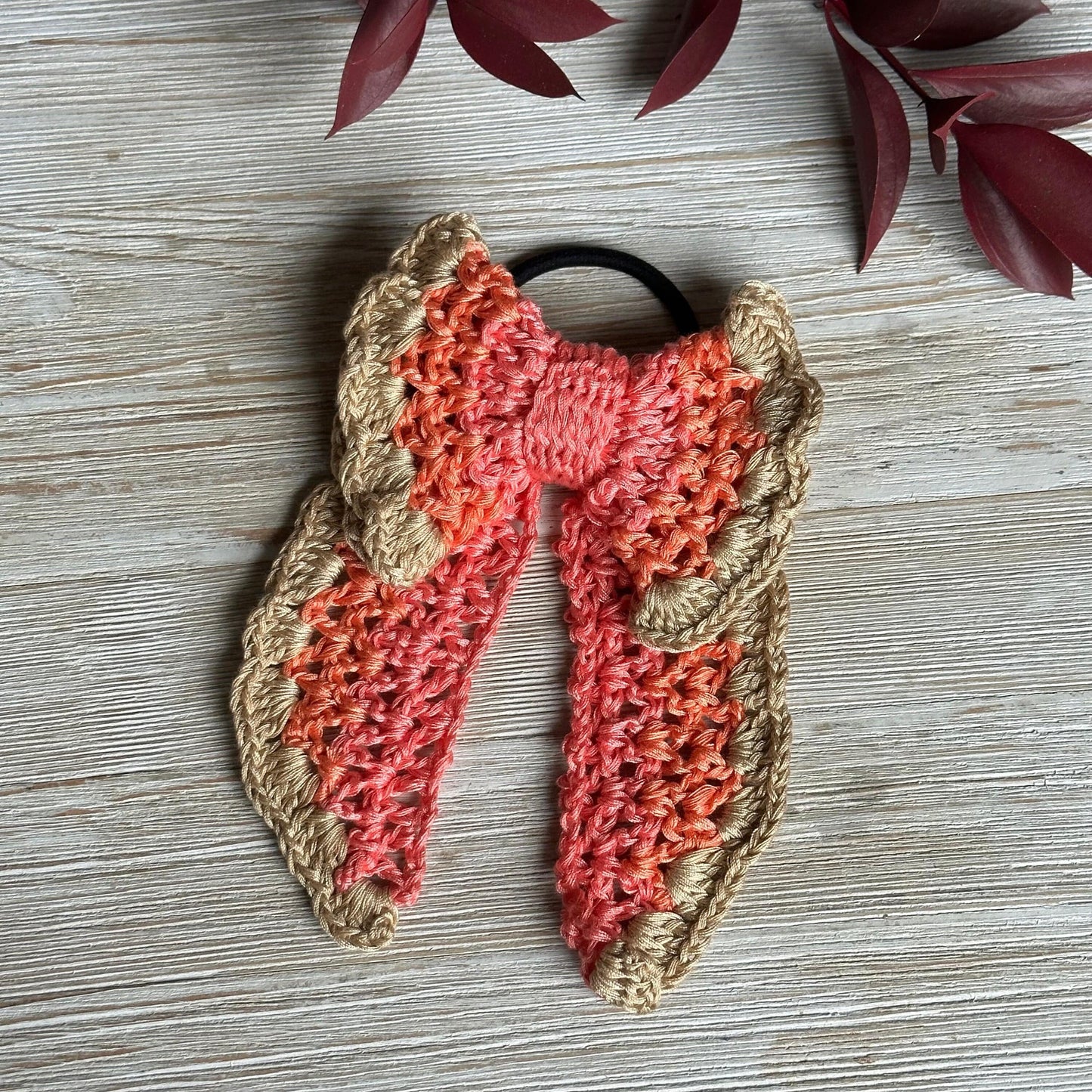 Princess Hair Bow tie-princess hair bow tie-Rena'sThreadandCrafts-Rena'sThreadandCrafts