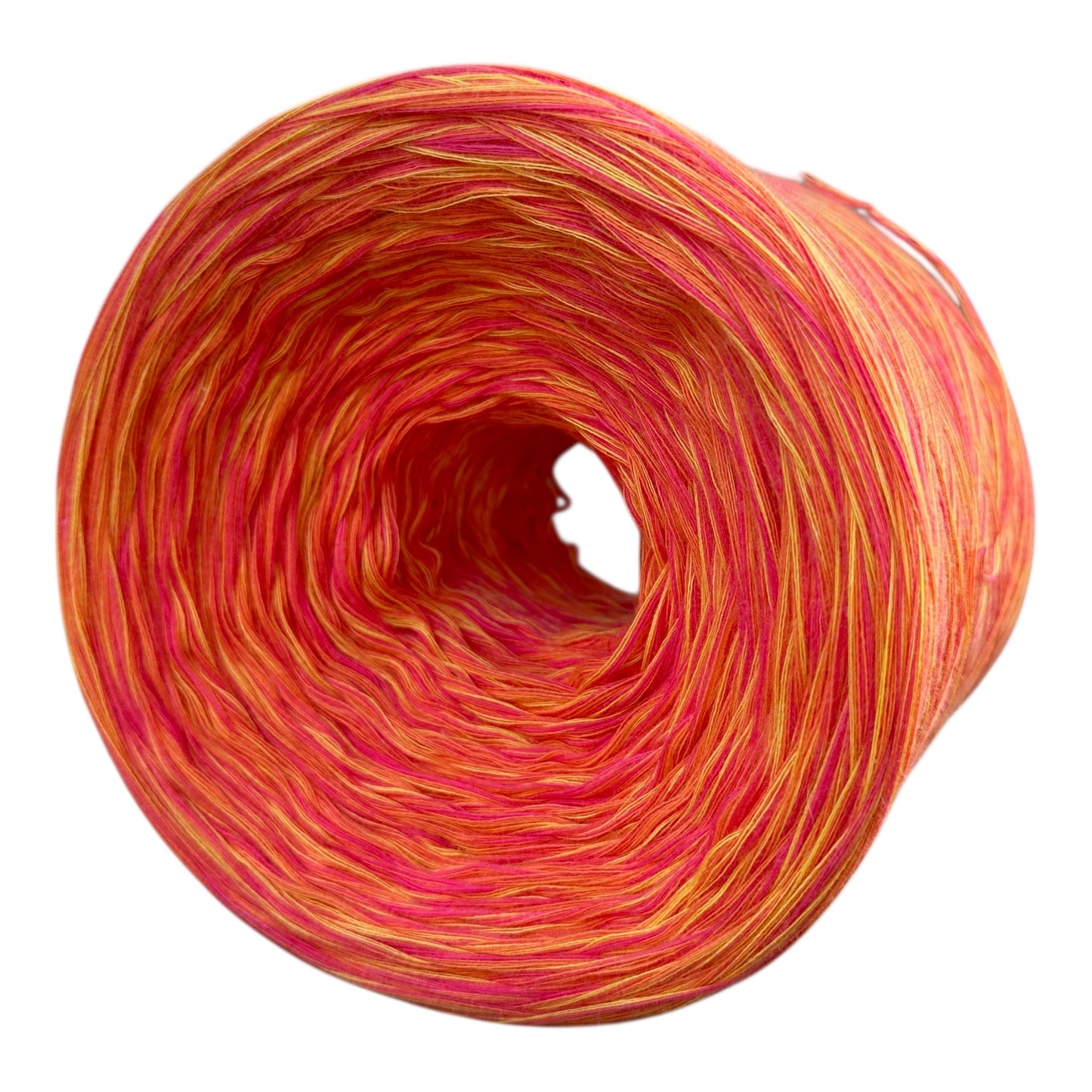 Tahitian Punch , Variegated Cotton Natural Fiber Yarn