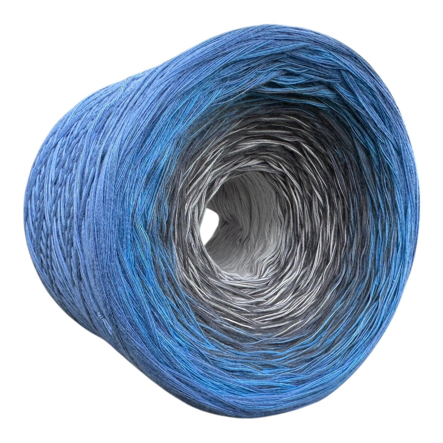 Tied With Love : Blue & Gray, Gradient Yarn - Rena'sThreadandCrafts