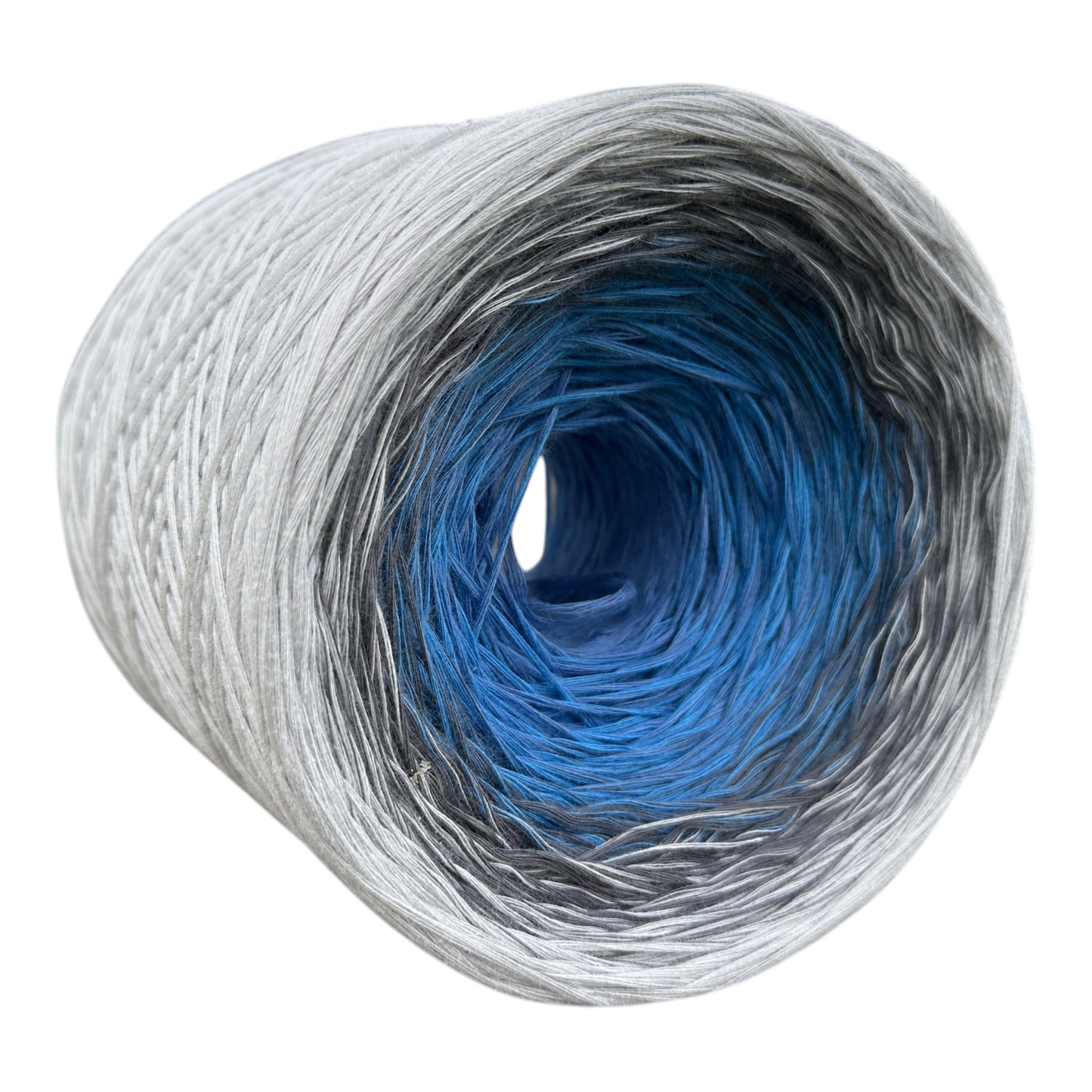 Tied With Love : Blue & Gray, Gradient Yarn - Rena'sThreadandCrafts