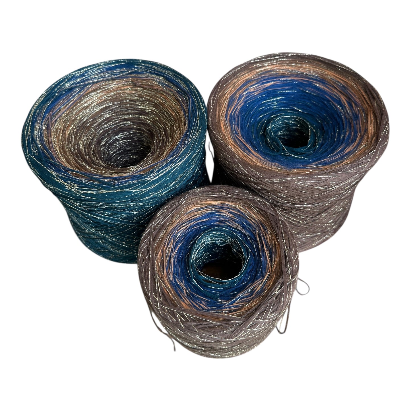 Tree of Life, Gradient Yarn With Sparkle - Rena'sThreadandCrafts