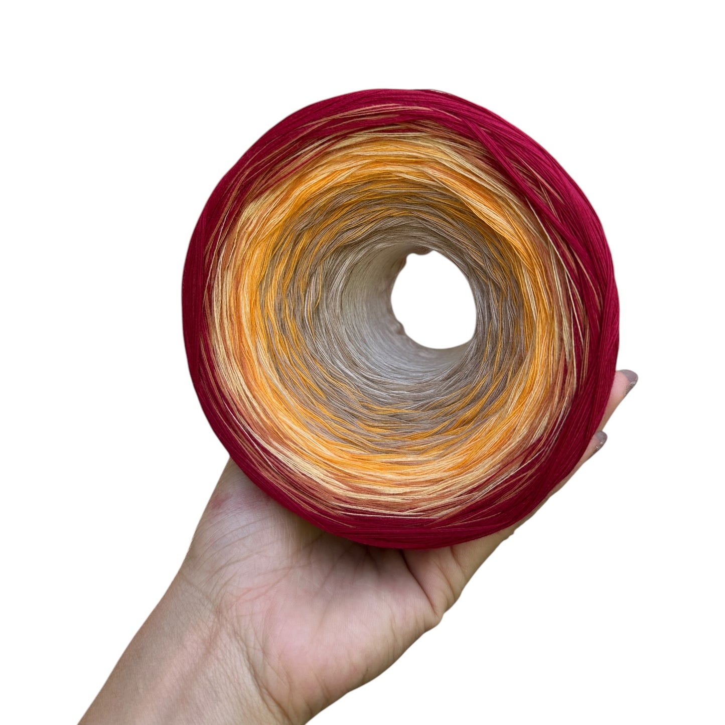 Bouquet of Pencils, Gradient Cotton Natural Fiber Yarn