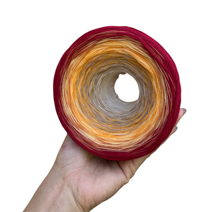 Bouquet of Pencils, Gradient Cotton Natural Fiber Yarn