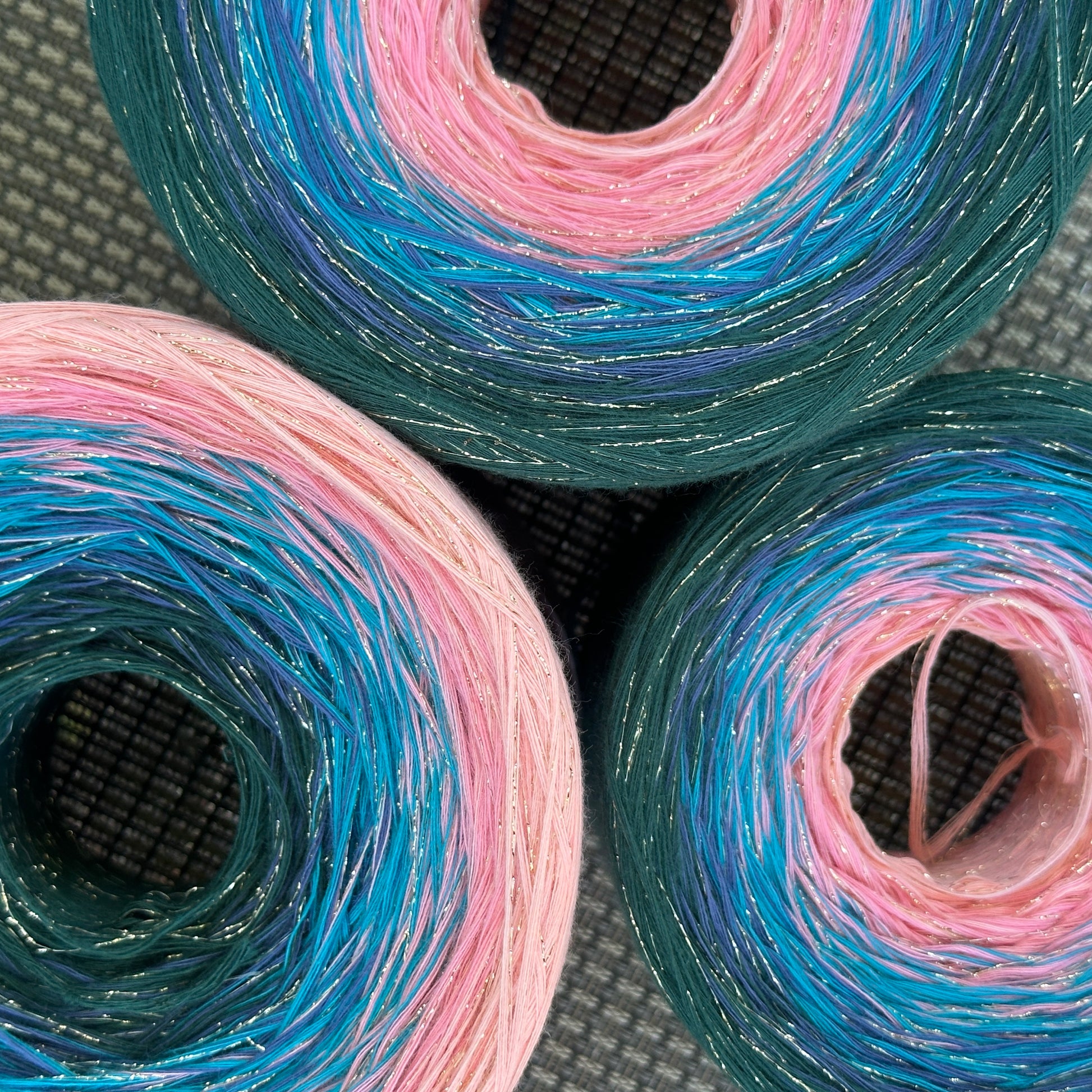 Celestial Lake Sparkle, Gradient Yarn With Sparkle - Rena'sThreadandCrafts