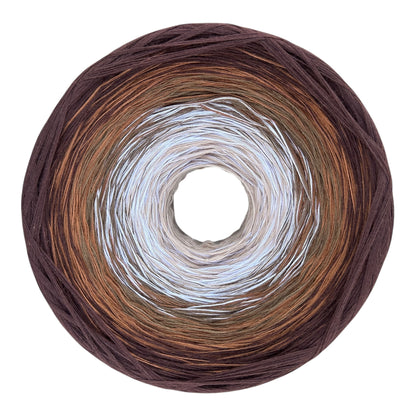 Color 2025, Gradient Cotton Natural Fiber Yarn - Rena'sThreadandCrafts