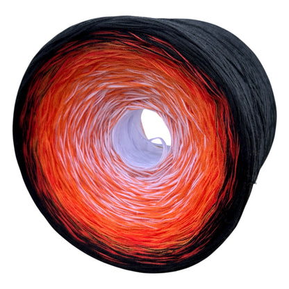 December - Narcissus, Gradient Cotton Natural Fiber Yarn - Rena'sThreadandCrafts
