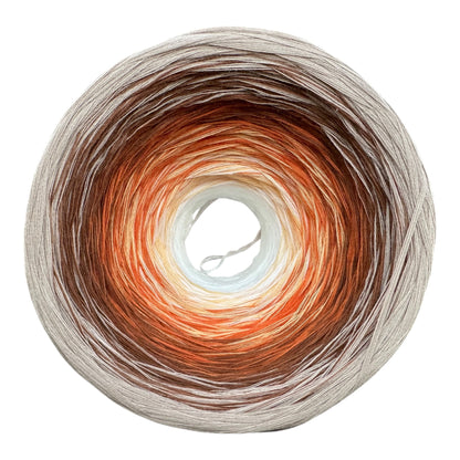 Dulce, Gradient Cotton Natural Fiber Yarn - Rena'sThreadandCrafts