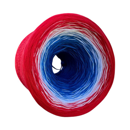 Freedom, Gradient Cotton Natural Fiber Yarn - Rena'sThreadandCrafts