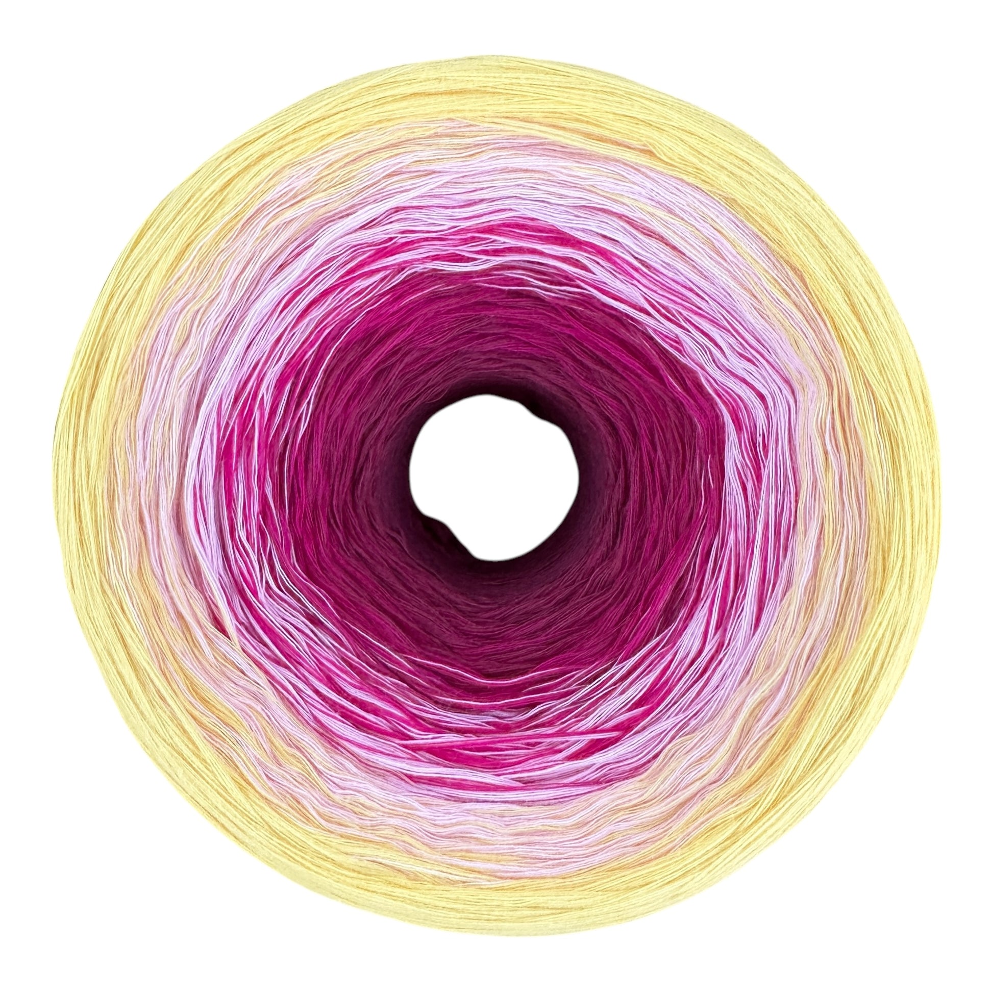 Honeysuckle, June Birth Flower, Gradient Cotton Natural Fiber Yarn - Rena'sThreadandCrafts