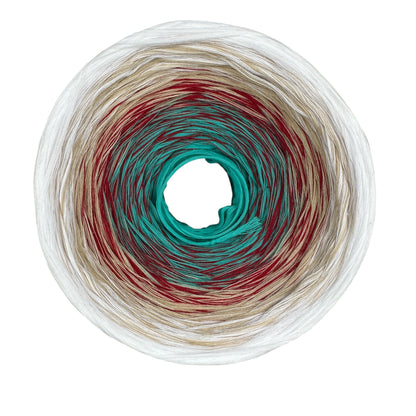 Michi’s Blushing Teal, Gradient Yarn - Rena'sThreadandCrafts