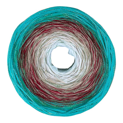 Michi’s Teal Garden, Gradient Yarn - Rena'sThreadandCrafts