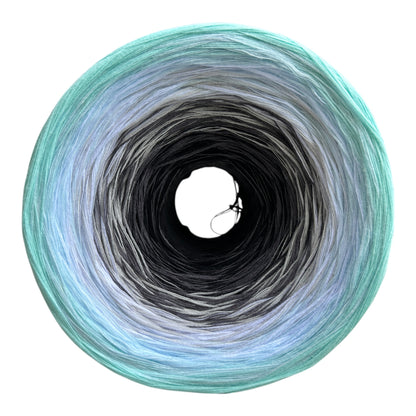 Moon River, Gradient Cotton Natural Fiber Yarn