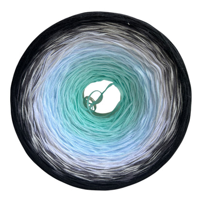 Moon River, Gradient Cotton Natural Fiber Yarn