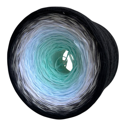 Moon River, Gradient Cotton Natural Fiber Yarn