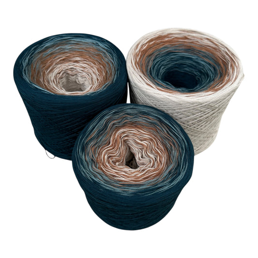 Mystical Forest, Gradient Cotton Natural Fiber Yarn - Rena'sThreadandCrafts