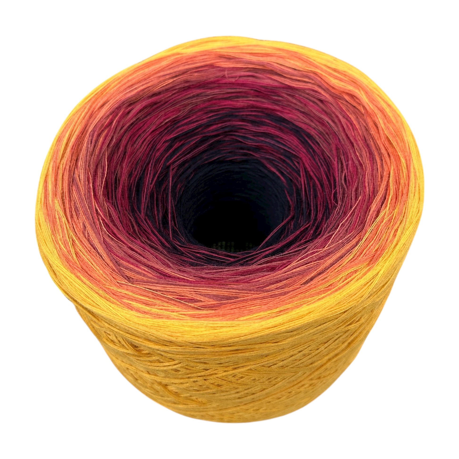 November - Chrysanthemum, Gradient Cotton Natural Fiber Yarn - Rena'sThreadandCrafts