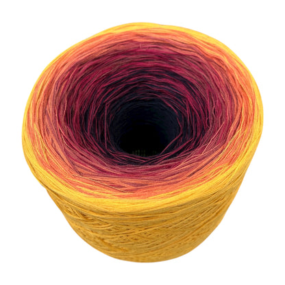 November - Chrysanthemum, Gradient Cotton Natural Fiber Yarn - Rena'sThreadandCrafts