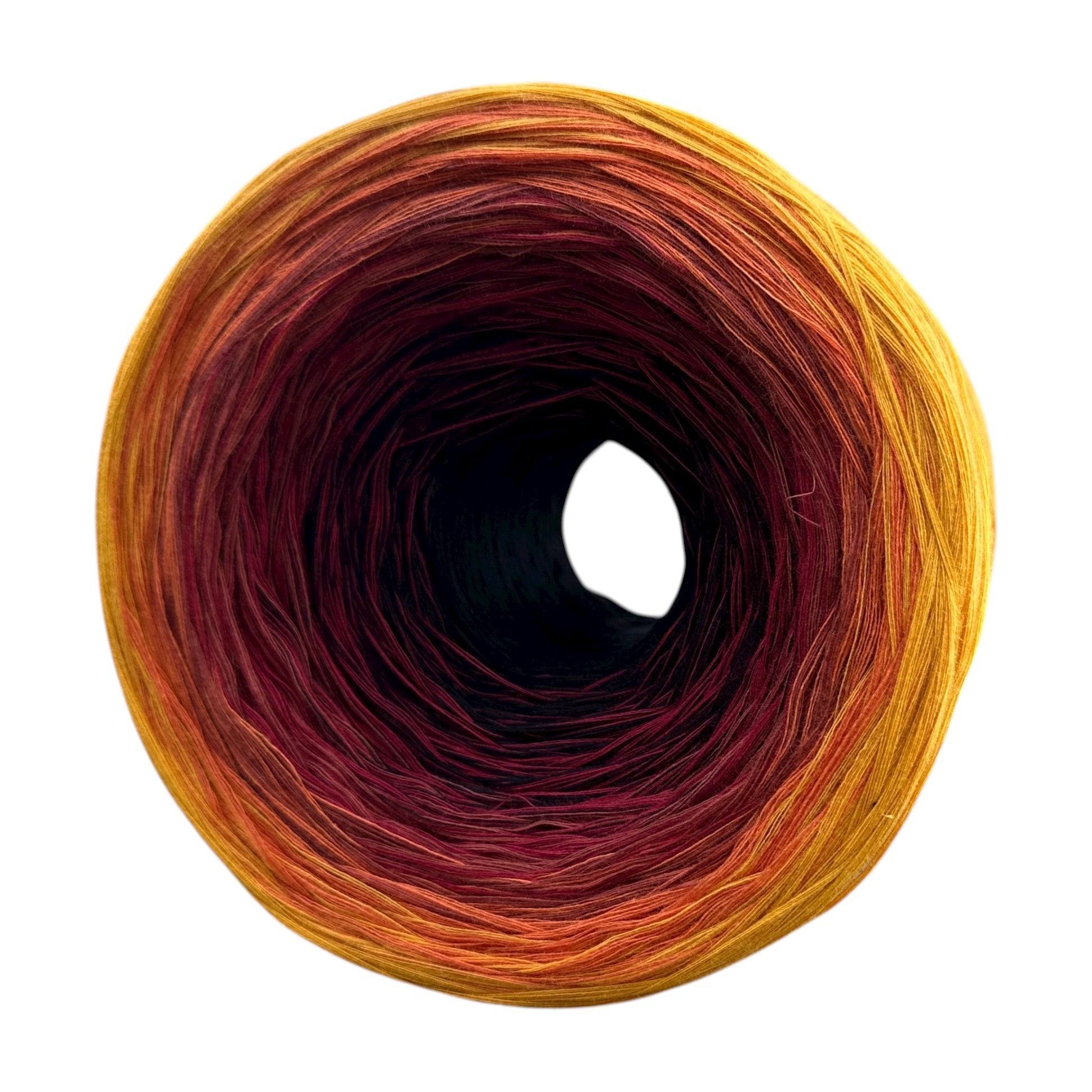 November - Chrysanthemum, Gradient Cotton Natural Fiber Yarn - Rena'sThreadandCrafts