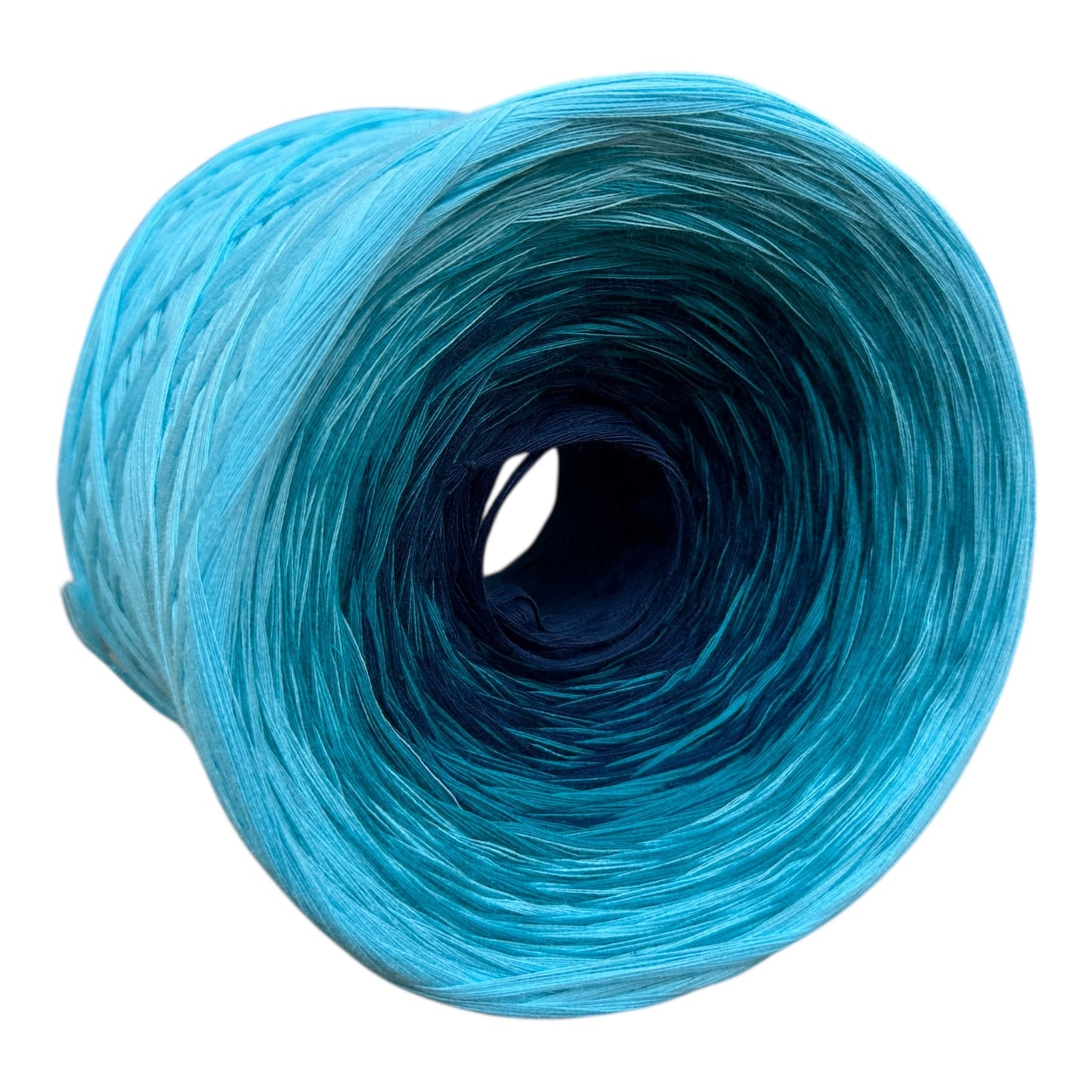 Ocean's Depth, 12ply cotton, Ombre Cotton Natural Fiber Yarn - Rena'sThreadandCrafts