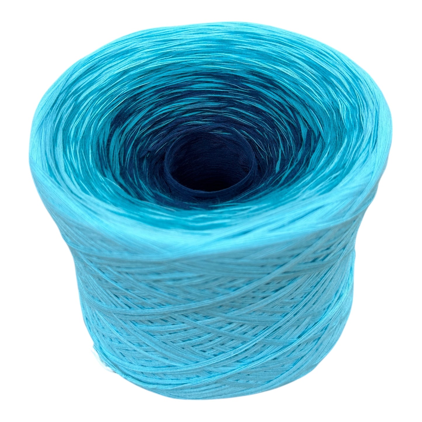 Ocean's Depth, 12ply cotton, Ombre Cotton Natural Fiber Yarn - Rena'sThreadandCrafts