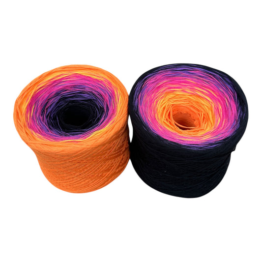 Painted Sky, 12ply cotton, Gradient Cotton Natural Fiber Yarn - Rena'sThreadandCrafts