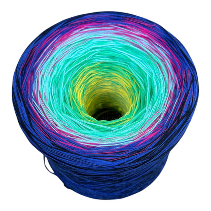 Party Lights, Gradient Cotton Natural Fiber Yarn - Rena'sThreadandCrafts