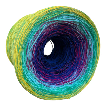 Party Lights, Gradient Cotton Natural Fiber Yarn - Rena'sThreadandCrafts