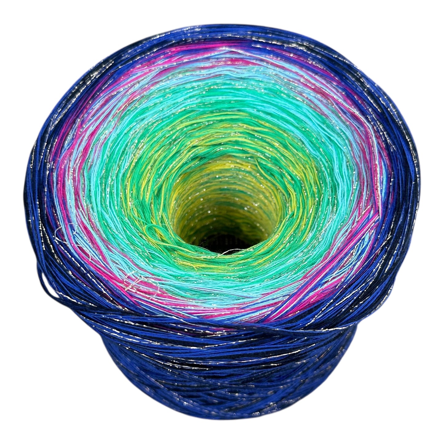 Party Lights, Gradient Cotton Natural Fiber Yarn - Rena'sThreadandCrafts