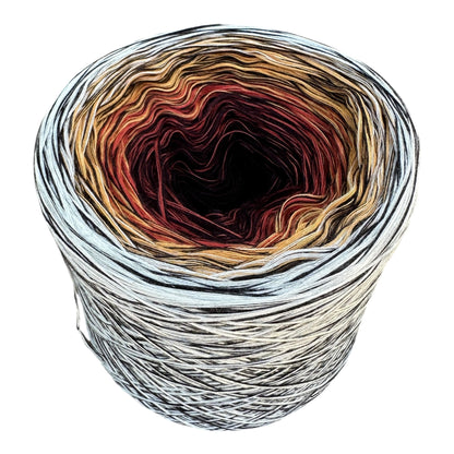 Rare Amber Inspired Gradient Cotton Natural Fiber Yarn - Rena'sThreadandCrafts