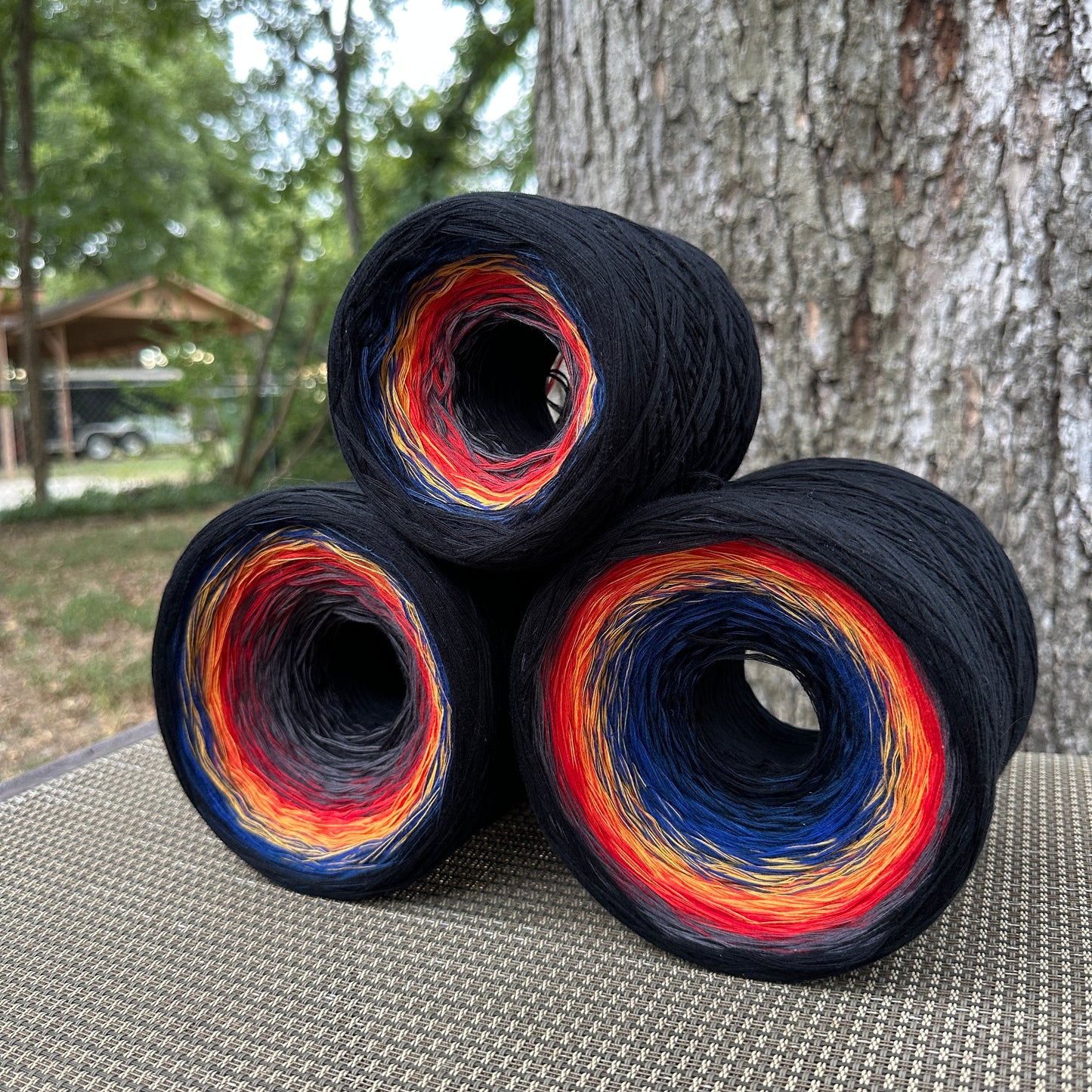 Rat King, Gradient Cotton Natural Fiber Yarn - Rena'sThreadandCrafts