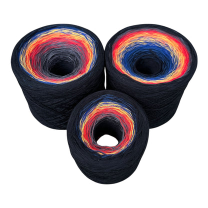 Rat King, Gradient Cotton Natural Fiber Yarn - Rena'sThreadandCrafts