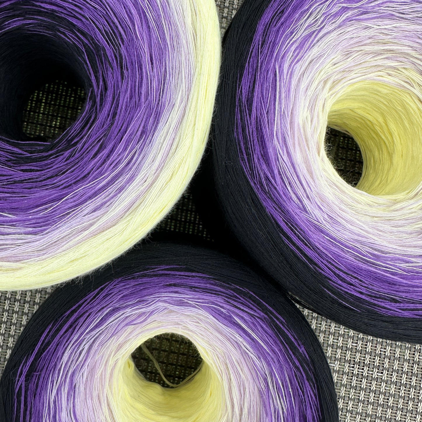 September - Aster, Gradient Cotton Natural Fiber Yarn - Rena'sThreadandCrafts