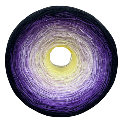 September - Aster, Gradient Cotton Natural Fiber Yarn - Rena'sThreadandCrafts