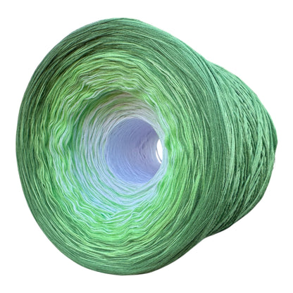 Snow Drop, January Birth Flower, Gradient Cotton Natural Fiber Yarn - Rena'sThreadandCrafts