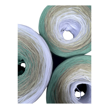 Start Fresh, Gradient Cotton Natural Fiber Yarn - Rena'sThreadandCrafts