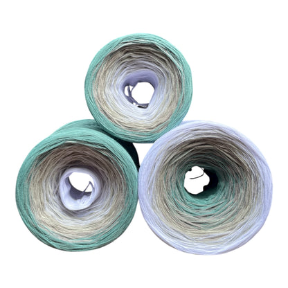 Start Fresh, Gradient Cotton Natural Fiber Yarn - Rena'sThreadandCrafts