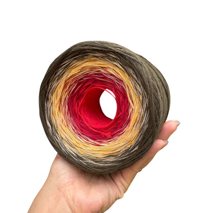 Telekinesis, Gradient Cotton Natural Fiber Yarn