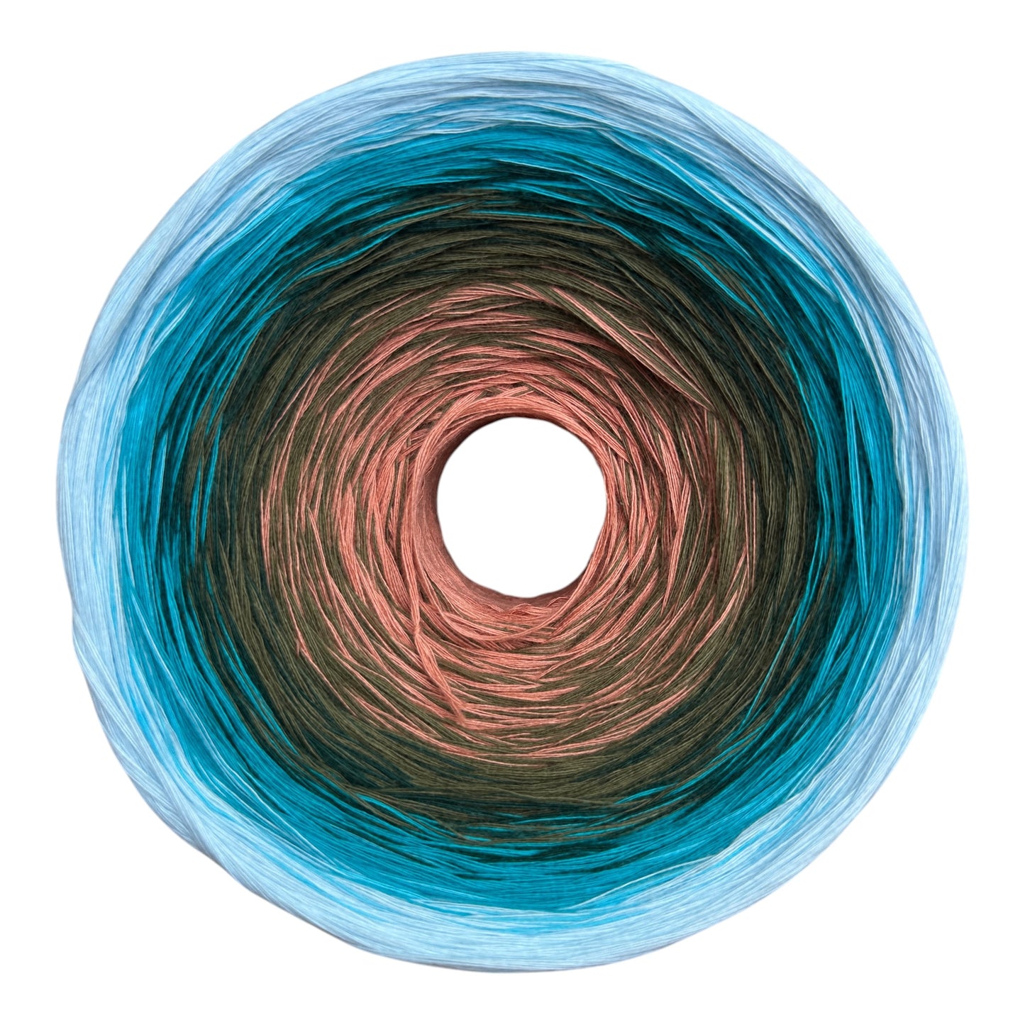 The Hills are Alive, Gradient Cotton Natural Fiber Yarn